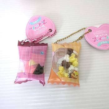 Amazon.co.jp: スイーツ お菓子 キーホルダー 4点セットおまけ